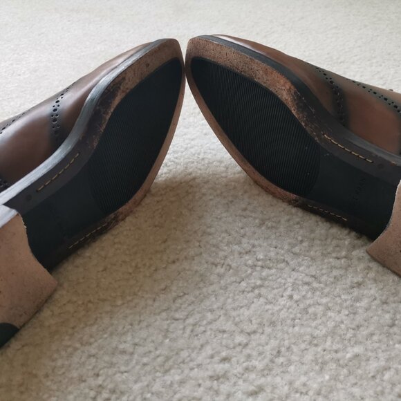 Cole Haan Preston Wholecut Oxford Wingtip - Color Chestnut - Size 10 Very nice! - Picture 6 of 7